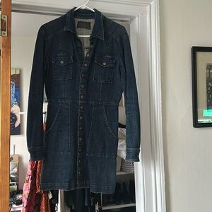 The Reformation Jean Mini Dress